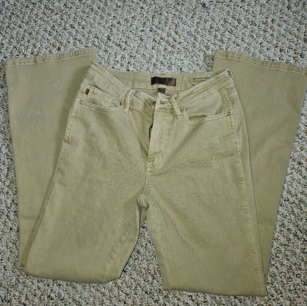Judy Blue Tan Denim Jeans